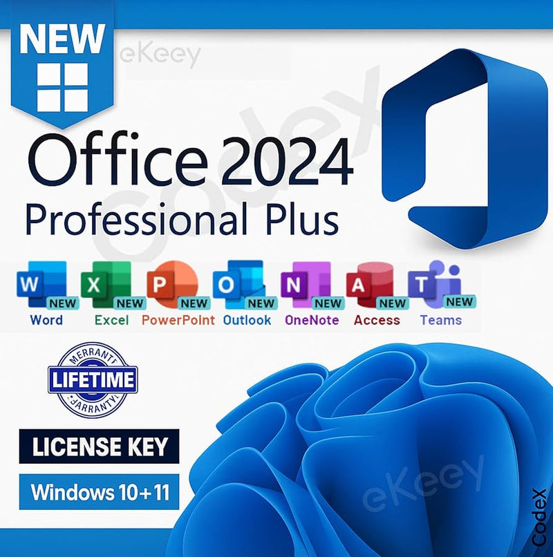 Clé Microsoft Office 2024 Pro Plus — Licence Perpétuelle PC