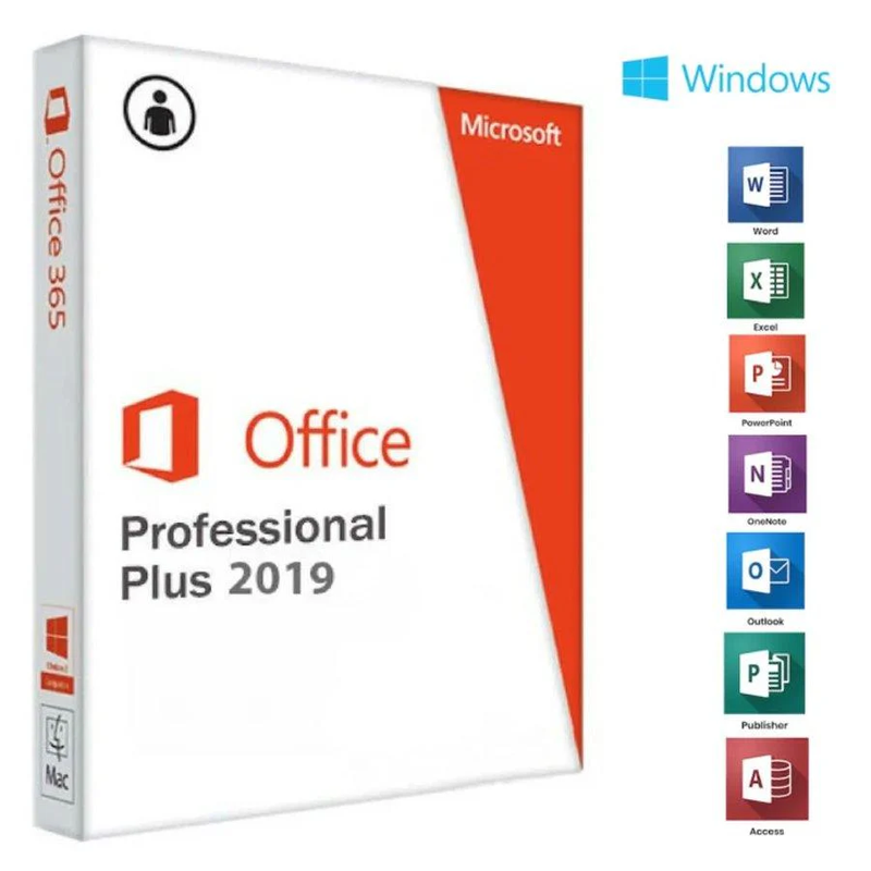 Microsoft Office 2019 Professional Plus — Licence Vie PC